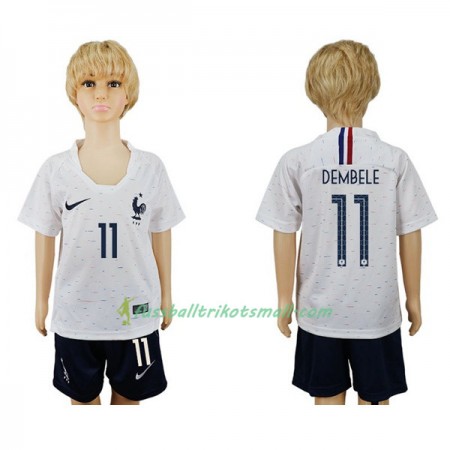 Fußballtrikots Frankreich Dembele 11 Kinder WM 2018 Auswärts-trikot kaufen